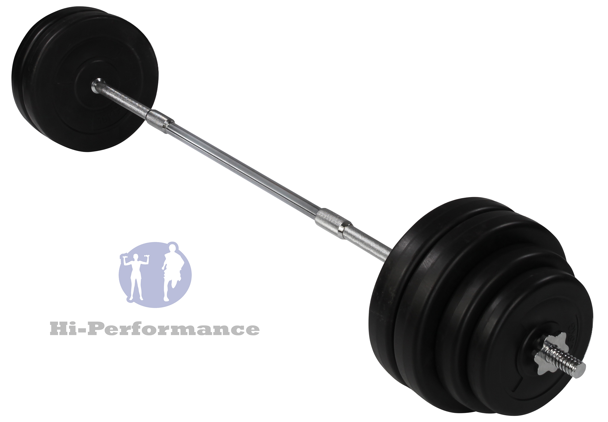 New 60kg Barbell weightlifting Set For Bench Press Curls ...